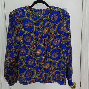 Vintage colorful Blouse
